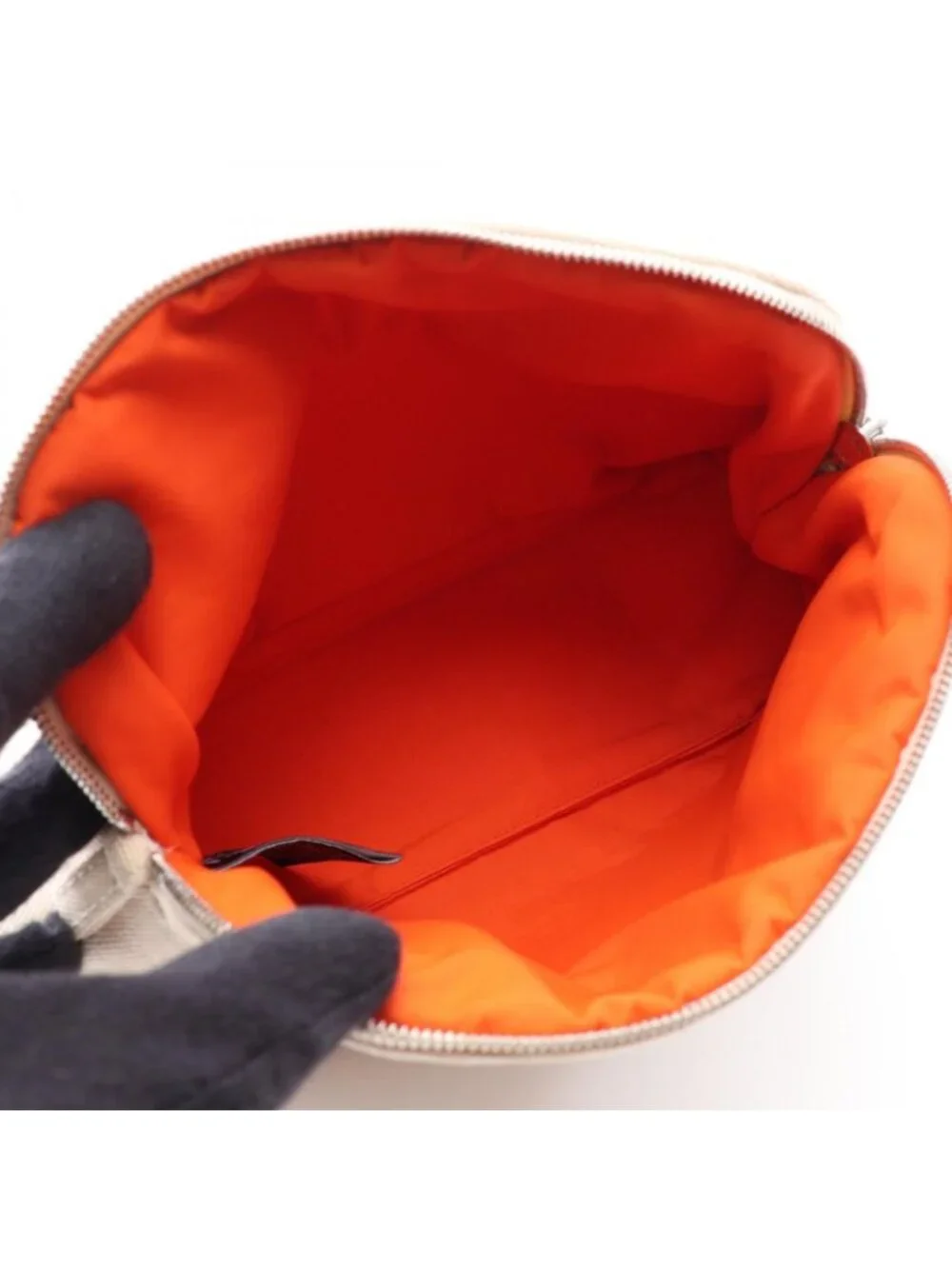 Hermes Pouch Bolide Mini Natural 01 Canvas